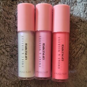 Lip Plumper Trio, CP So Juicy & Lux Lip Oils, CP Nude Glossy Lip & CP Glossy Lip
